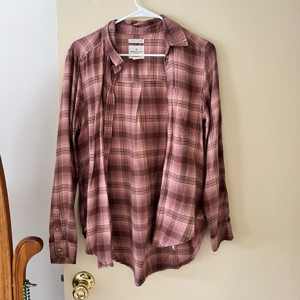 Flannel button down